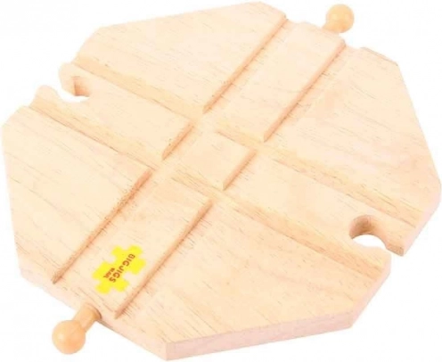 Bigjigs Rail Croisement en Bois pour Train