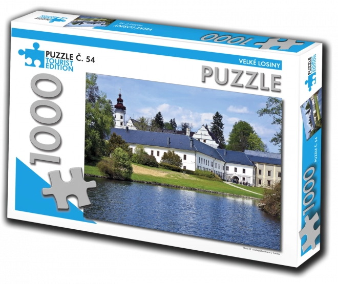 Puzzle Velké Losiny 1000 pièces édition touristique
