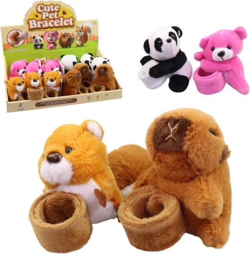Bracelet avec peluche en forme d’animal