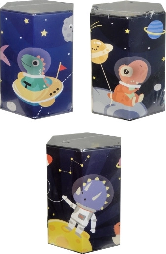 Tirelire pour enfants au motif spatial