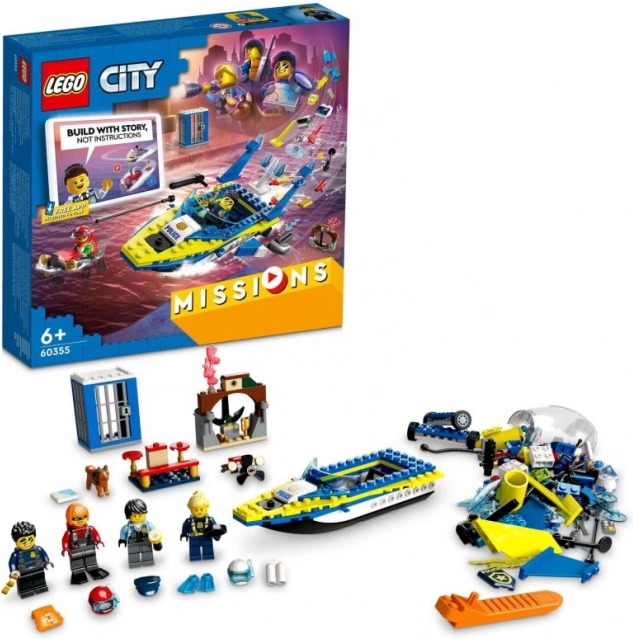 LEGO City police de l’eau – enquête