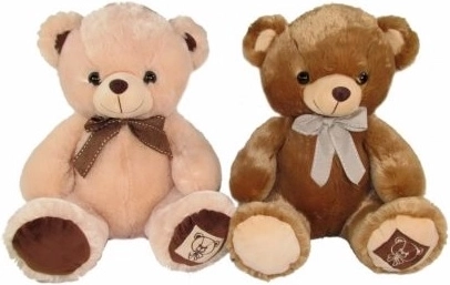 Ours en peluche de 39 cm, 2 variantes - 1 pièce