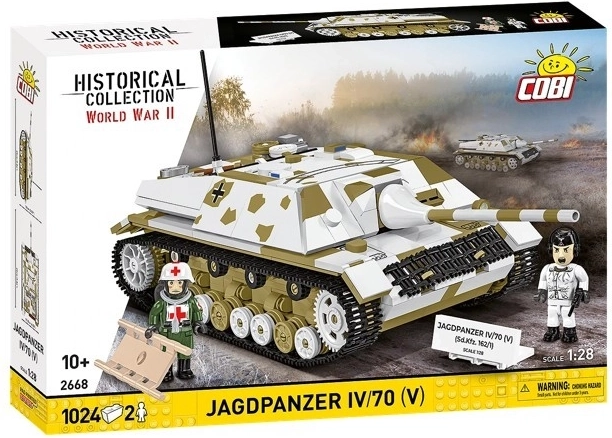 COBI historical collection WWII Jagdpanzer IV/70 (V) (Sd.Kfz. 162/1) – kit de construction 1024 pièces