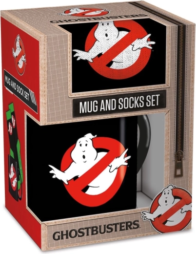 Coffret cadeau homme Ghostbusters – mug 315 ml et chaussettes 41–45