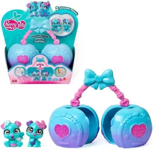 Magic Box Cherry Pets maison Puppy Twins