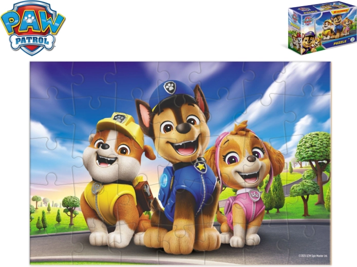 Puzzle enfant Paw Patrol en boîte – 35 pièces