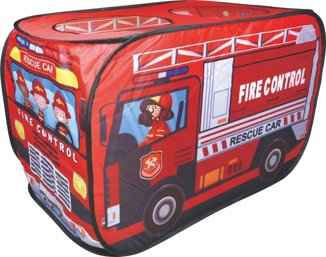 Tente de jeu pop-up pour enfants PLEJO, motif pompiers