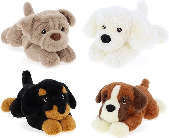 Chiot en peluche Keeleco 22 cm – 4 modèles