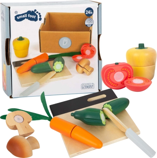 Ensemble de légumes à découper en bois Small Foot Fresh