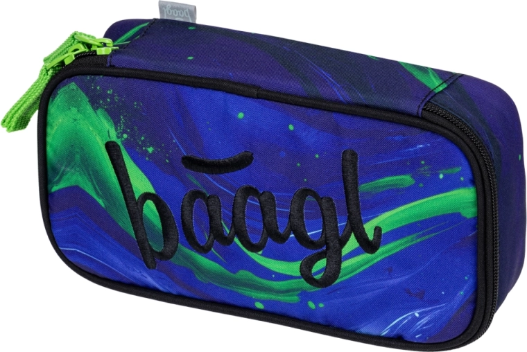 Baagl trousse scolaire etui Football Champion en matériau recyclé