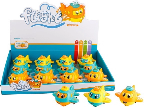 Jouet avion à inertie 8,5 cm