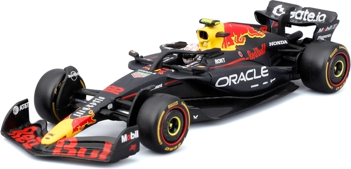 Modèle F1 Bburago Oracle Red Bull Racing RB21 2025 Yuki Tsunoda 1:43 dans une boîte en acrylique