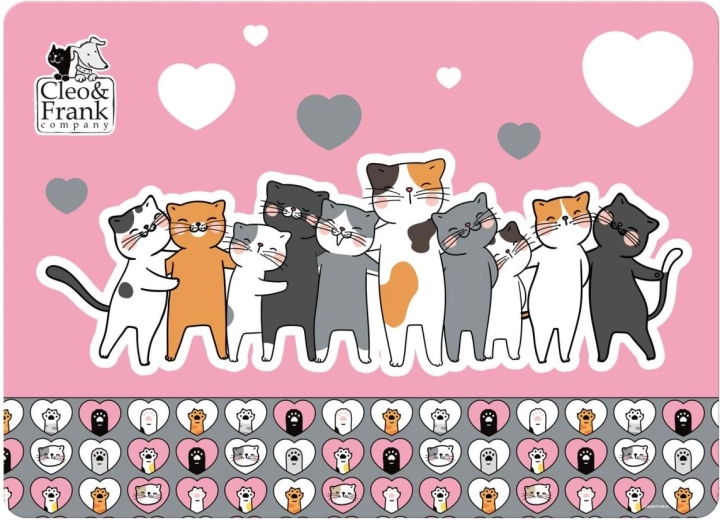 Sous-main Cleo et Frank – chatons