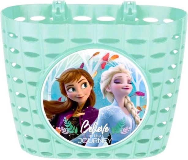 Panier de vélo enfant Disney Frozen turquoise