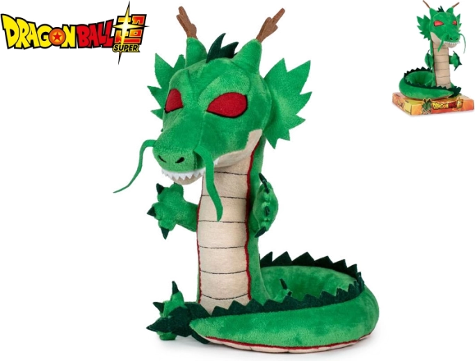 Peluche dragon Shenron Dragon Ball Super 29 cm en boîte