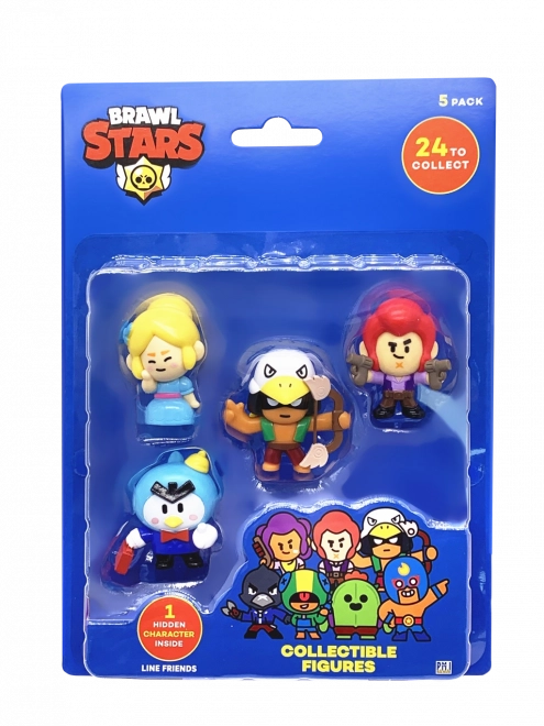 Set de figurines Brawl Stars série 1 - 5 figurines