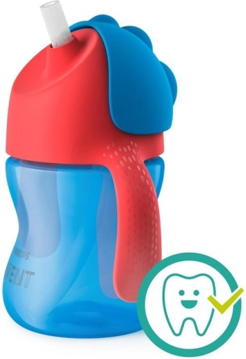 Philips Avent gobelet avec paille souple 200 ml pour garçon