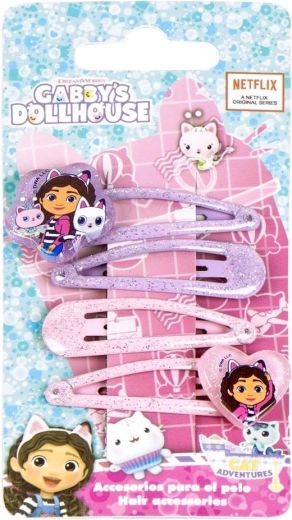 Lot de barrettes pour cheveux La maison magique de Gabby (4 pcs)