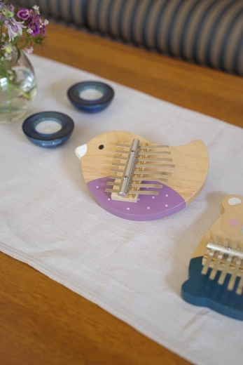 Kalimba en forme d’oiseau - 1 pièce