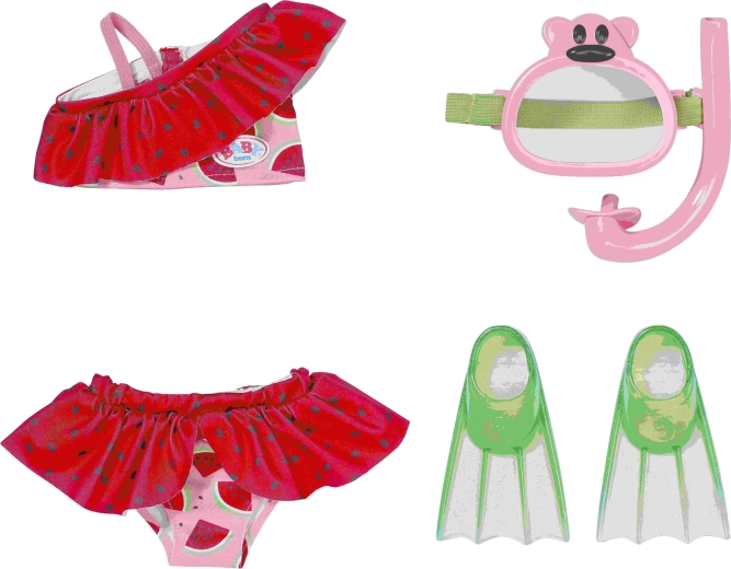 BABY born – ensemble de snorkeling pour poupée 43 cm