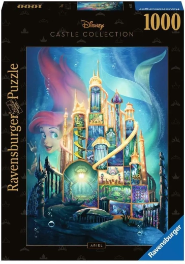 Puzzle Ravensburger Disney Castle Collection : Ariel – 1000 pièces