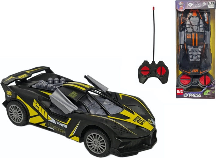 Voiture de sport télécommandée avec portes ouvrantes