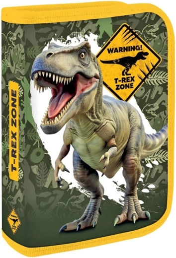 Trousse scolaire vide à un étage T-Rex - 1 pièce