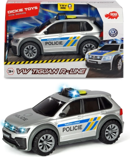 Voiture de police VW Tiguan R-Line version tchèque 1:18 avec lumière et son