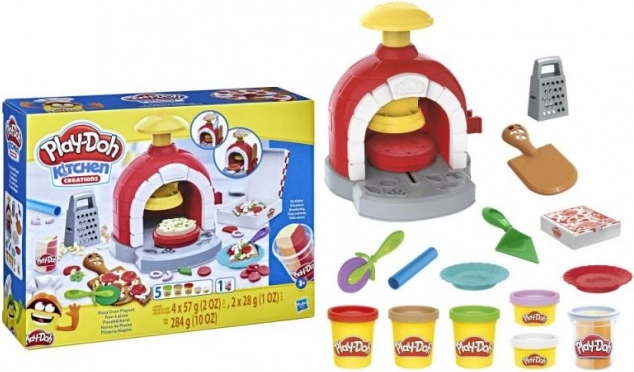 Set de pâte à modeler Play-Doh Four à pizza