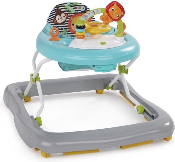 Trotteur BRIGHT STARTS Zig Zag Zebra, réglable et interactif