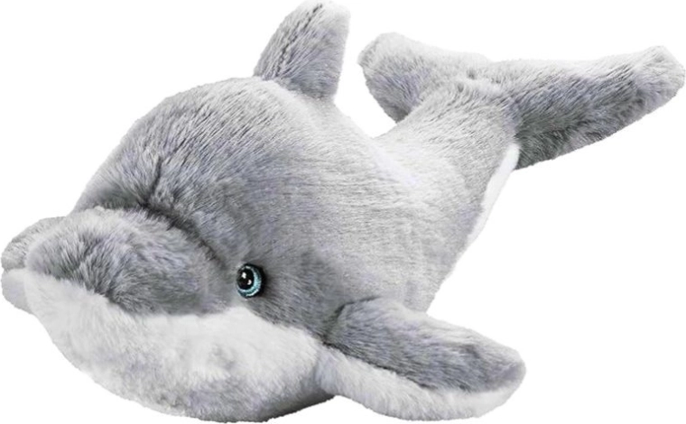 Dauphin en peluche Bauer Eco-Line 33 cm - 1 pièce