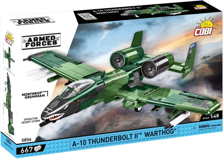 Cobi Armed forces a-10 thunderbolt ii warthog 1:48 (667 pièces)