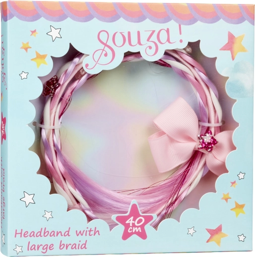 Souza! serre-tête Fay avec tresse et nœud