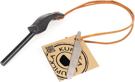 Kupilka Firesteel 8 – pierre à feu noire 124 mm