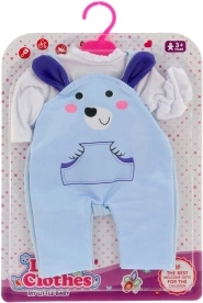 Vêtements pour poupée 36–46 cm – grenouillère et t-shirt