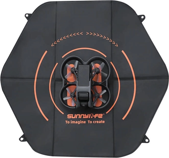 Tapis d’atterrissage pour drones Sunnylife 60 cm hexagonal