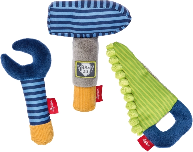 Sigikid outils en peluche pour bébés – set de 3 pièces