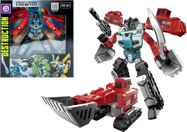 Chargeur rouge Robot Destruction