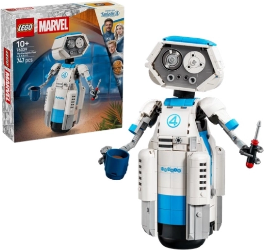 LEGO Marvel Les Quatre Fantastiques : robot H.E.R.B.I.E.