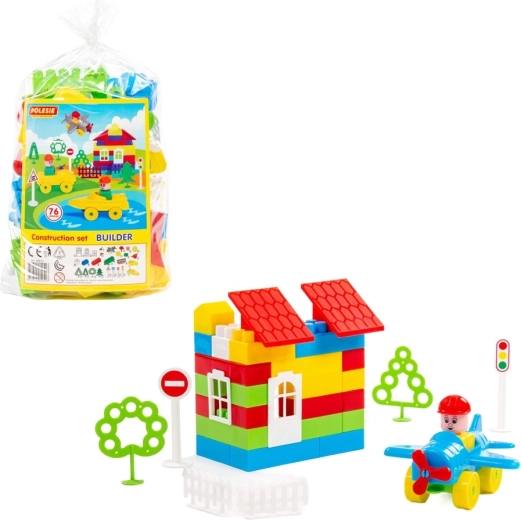Jeu de construction Polesie Builder 76 pièces