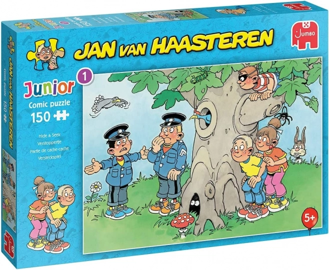 Puzzle JUMBO Jan van Haasteren Junior : Cache-cache 150 pièces