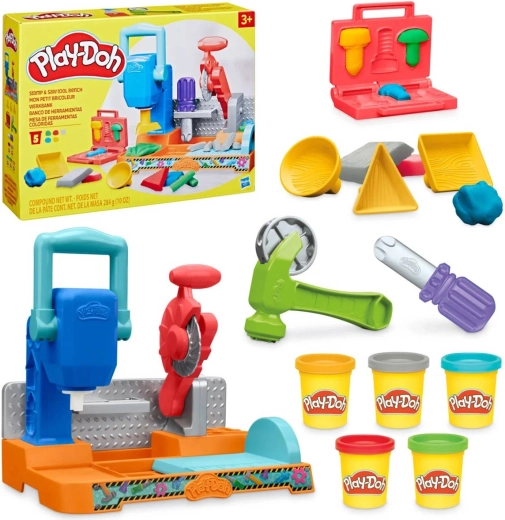 Hasbro Play-Doh atelier coloré avec pâte à modeler et outils