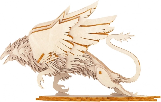 Puzzle 3D en bois griffon