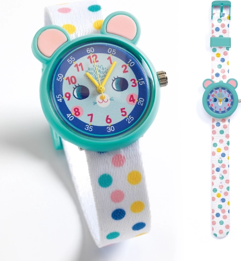 Montre enfant avec petite souris de Djeco