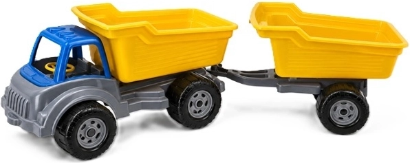Voiture pour enfants avec remorque