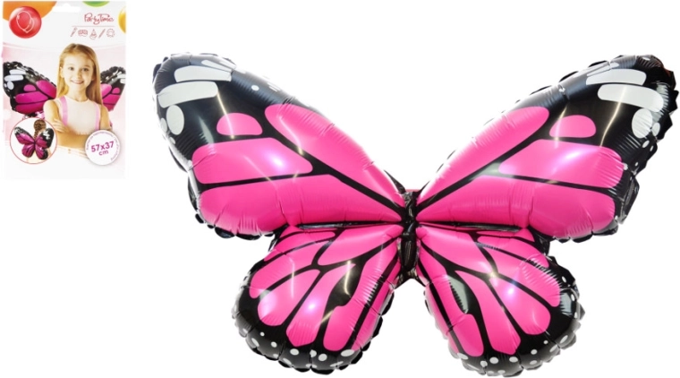 Ballon en feuille avec bretelles – ailes de papillon