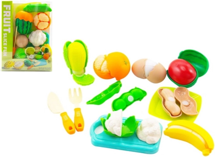 Coffret de fruits et légumes à couper pour enfants