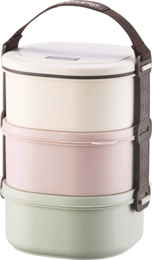 Lunch box en plastique Lock 3×680 ml