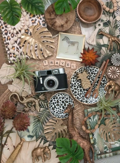 Puzzle Ravensburger collage de voyage 500 pièces