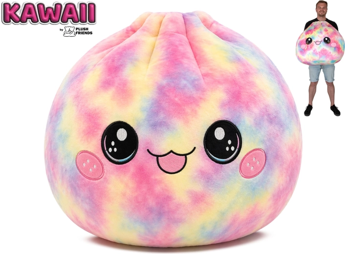 Bao knedlíček en peluche arc-en-ciel 60 cm Plush Friends